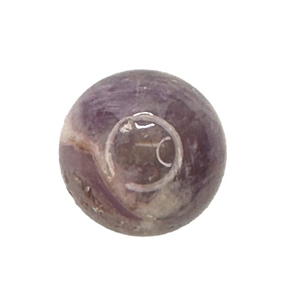 Natural Amethyst Crystal Sphere With Stand  Healing Stone Chakra Balancing NWOT - Picture 2 of 5